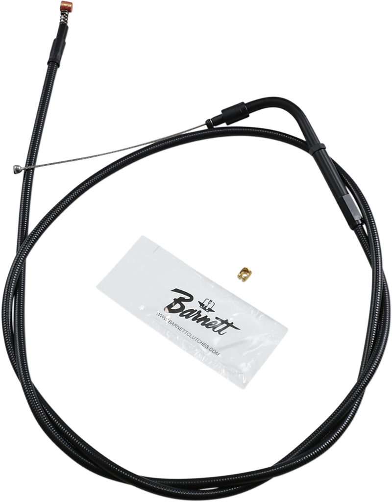 BARNETT Extended 3" Idle Cable Stealth Series Throttle/Idle Cable — Idle - Team Dream Rides