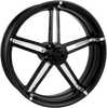 PERFORMANCE MACHINE (PM) Rear Wheel - Formula - Platinum Cut - 18 x 5.5 - With ABS - 09+ FL One-Piece Aluminum Wheel — Formula - Team Dream Rides