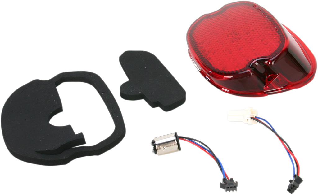 DRAG SPECIALTIES Taillight - Bottom Tag Light - Red LED Low-Profile Taillight - Team Dream Rides