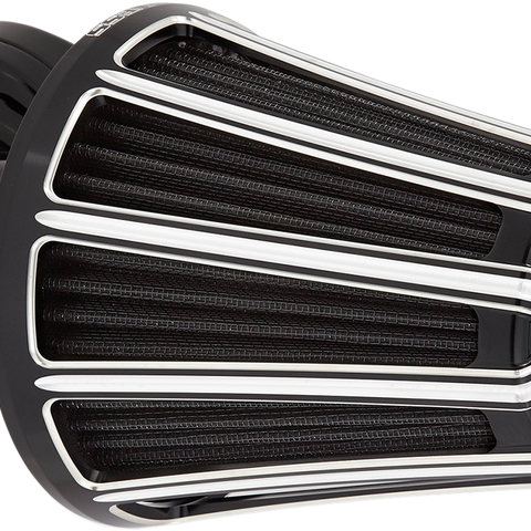 ARLEN NESS Air Cleaner Monster 10 Gauge Black Monster Sucker Air Cleaner Kit with Cover — 10 Gauge - Team Dream Rides