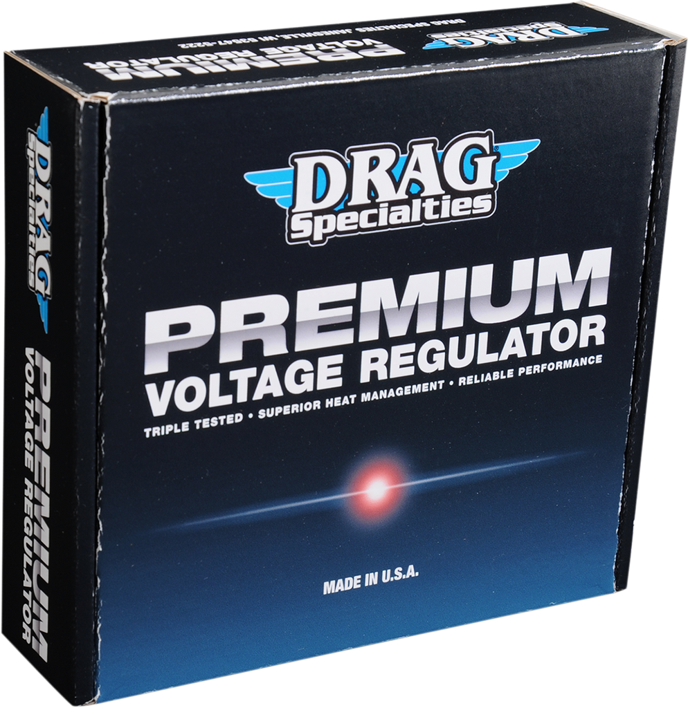DRAG SPECIALTIES Regulator - FLT '09-'16 - Black Solid-State Regulator - Team Dream Rides