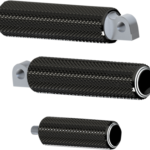 ARLEN NESS Footpeg - Dual Ring - Black Fusion Male-Mount Footpegs - Team Dream Rides