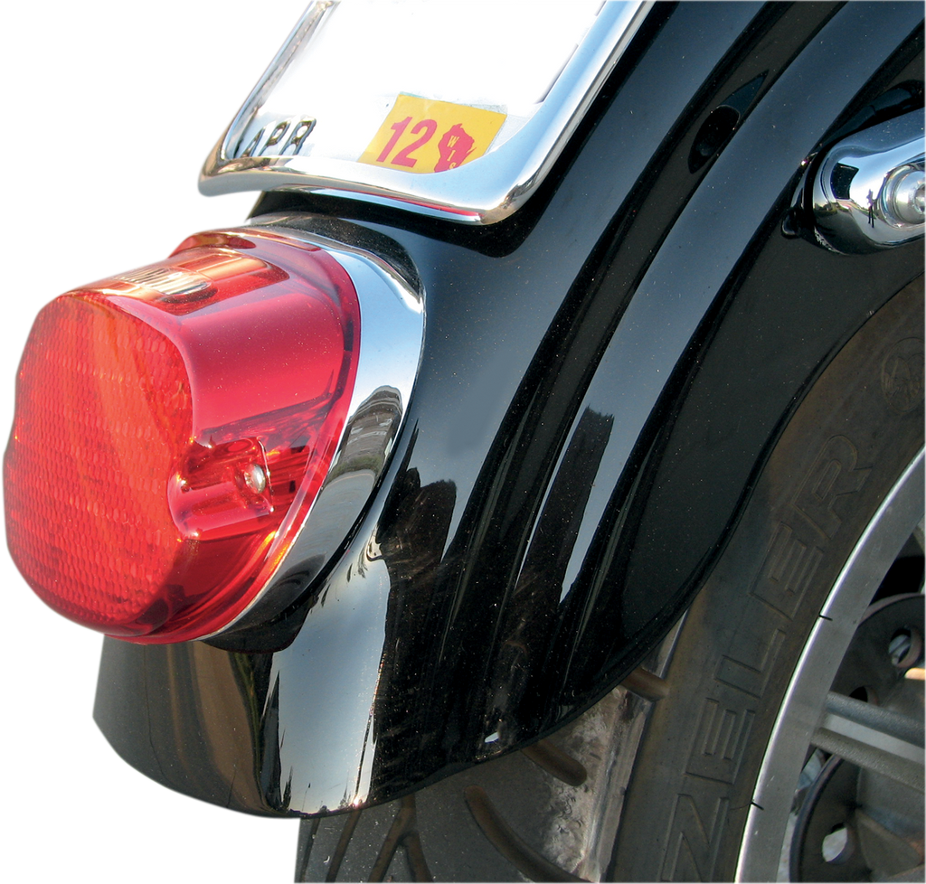 DRAG SPECIALTIES Taillight - Top Tag Light - Red LED Low-Profile Taillight - Team Dream Rides