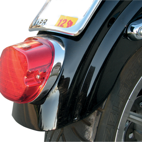 DRAG SPECIALTIES Taillight - Top Tag Light - Red LED Low-Profile Taillight - Team Dream Rides