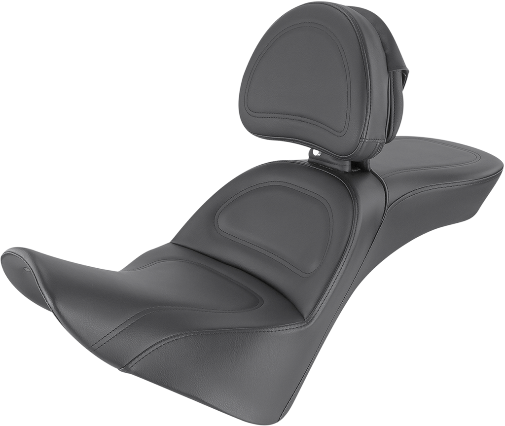 SADDLEMEN Explorer Seat With Backrest Explorer™ Seat — Includes Backrest - Team Dream Rides