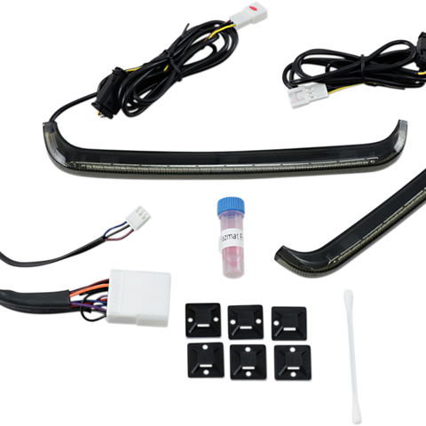 CUSTOM DYNAMICS LED Low-Profile BAGZ™ Accent Lights - '97-'13 - Smoke Lens LED Low-Profile BAGZ™ Accent Lights - Team Dream Rides