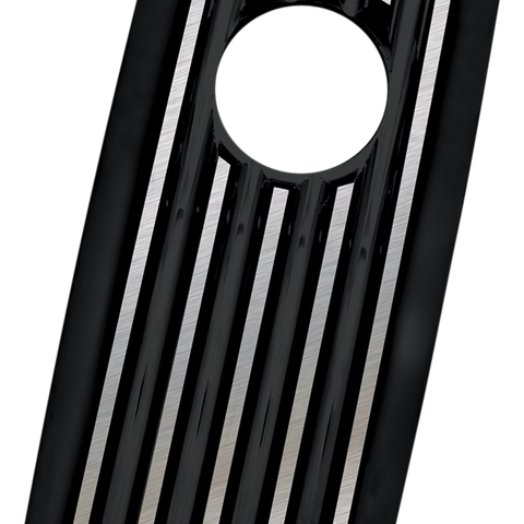 COVINGTONS Dash Insert - Finned - Black Dash Insert — Road King - Team Dream Rides