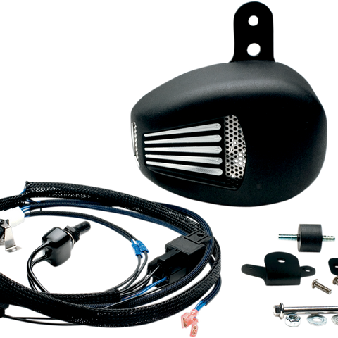 JIMS Forceflow Head Cooler - Black - Twin Cam Forceflow Cylinder Head Coolers - Team Dream Rides