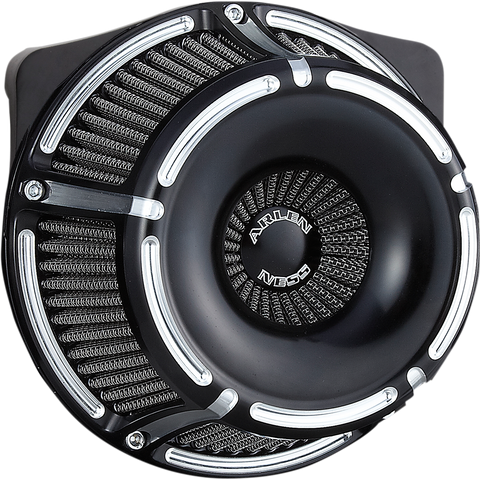 ARLEN NESS Air Cleaner Slot-Track 17-18FL Black Inverted Series Air Cleaner Kit — Slot Track - Team Dream Rides