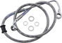 DRAG SPECIALTIES Brake Line - +4" - Stainless Steel - '15-'17 Softail Extended Length Stainless Steel Brake Line - Team Dream Rides