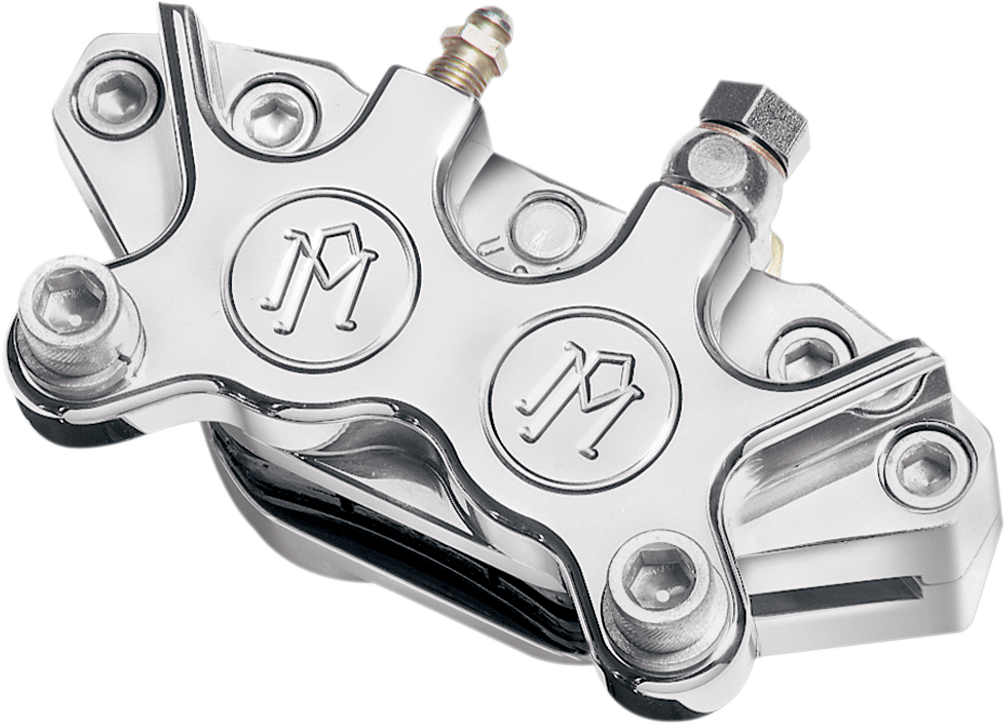 PERFORMANCE MACHINE (PM) Brake Caliper - 125 x 4R - Polished Brake Caliper Replacement Components - Team Dream Rides
