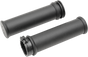 DRAG SPECIALTIES Small Diameter Grips w/ Sleeve Replacement OEM-Style Rubber Grips - Team Dream Rides