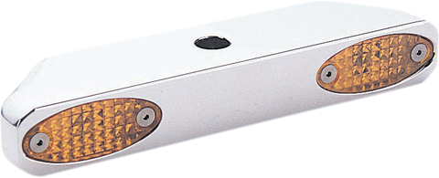 PRO-ONE PERF.MFG. Triple Tree Marker Bar - Wide - Chrome Millennium Triple Tree Marker Light Bars - Team Dream Rides