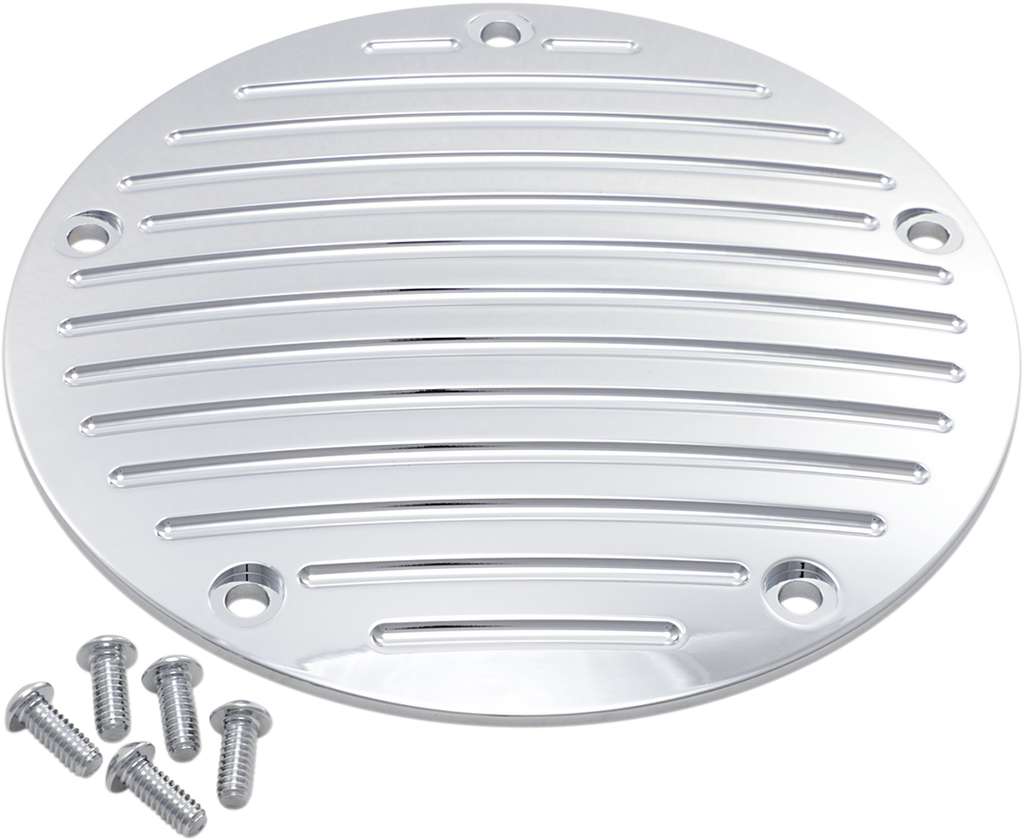 PRO-ONE PERF.MFG. Derby Cover Ball Milled 99-17 Big Twin Millennium Derby Cover - Team Dream Rides