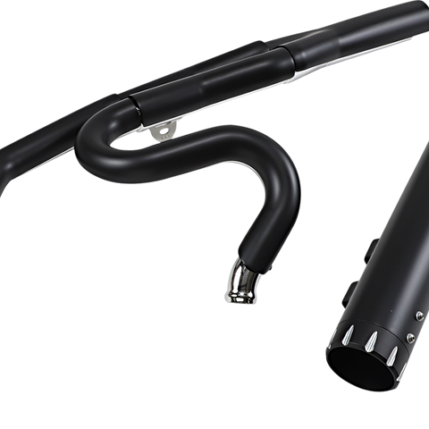 BASSANI XHAUST 2:1 High Horsepower Exhaust - Black Road Rage 2:1 Exhaust System - Team Dream Rides