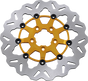 GALFER Wave® Rotor - Gold Center - Front Wave® Brake Rotor - Team Dream Rides