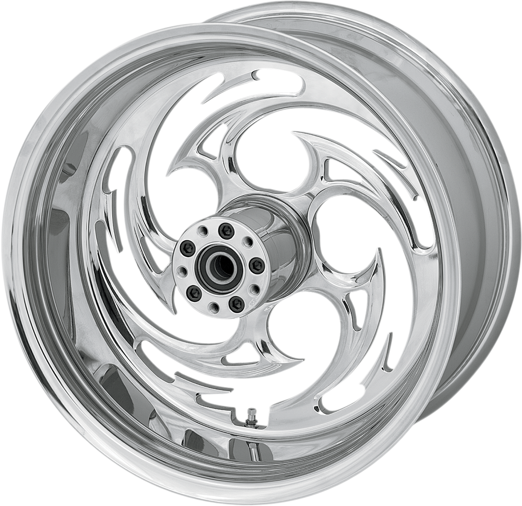 RC COMPONENTS Rear Wheel - Savage - 17" x 6.25" - 08-10 FXST One-Piece Forged Aluminum Wheel — Savage - Team Dream Rides