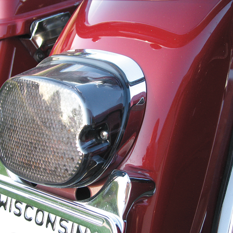 DRAG SPECIALTIES Taillight - Bottom Tag Light - Smoke LED Low-Profile Taillight - Team Dream Rides