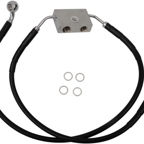 DRAG SPECIALTIES Brake Line - Front - +4