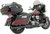 BASSANI XHAUST 2:1 Exhaust - Black - Round - '95-'16 FL Road Rage 2:1 B4 Exhaust System - Team Dream Rides