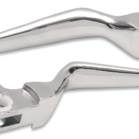DRAG SPECIALTIES Chrome Lever Set Wide Blade Lever Set - Team Dream Rides