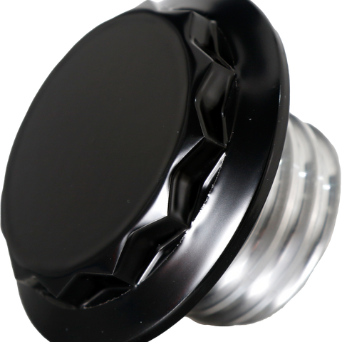 H/D Billet 12 Point Non Vented Black Fuel Cap - Team Dream Rides