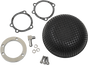 DRAG SPECIALTIES Air Cleaner Black Bob CV/Delphi Bob Retro-Style Air Cleaner - Team Dream Rides