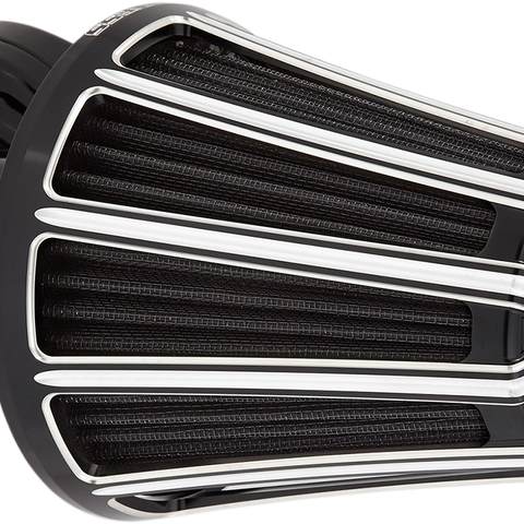 ARLEN NESS Air Cleaner Monster 10 Gauge Black Monster Sucker Air Cleaner Kit with Cover — 10 Gauge - Team Dream Rides