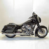 D&D 1995-2006 Harley Touring Boarzilla 2:1 Full Exhaust System - Black - Straight Cut Tip No Ghost Pipe - Team Dream Rides