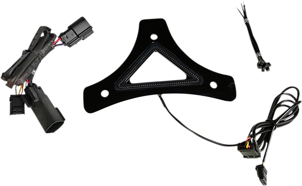 CUSTOM DYNAMICS LED Backrest Light - Run/Brake - Black Dual Intensity Run & Brake LED Backrest Light - Team Dream Rides