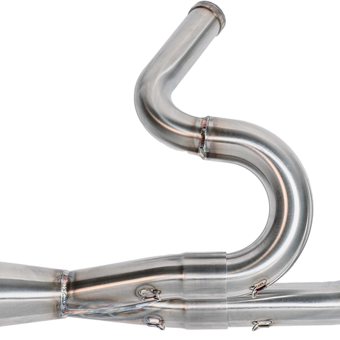 2in1 M8 Flt Shorty Cannon Brushed Ss - Team Dream Rides