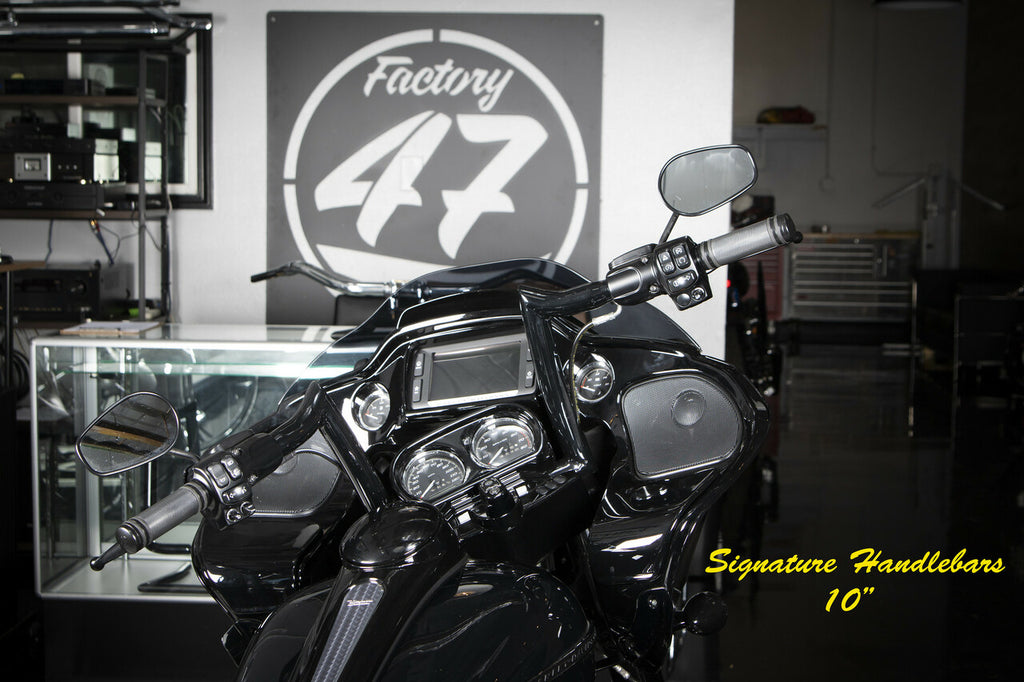 Factory 47 Signature Handlebar Black 10" - Team Dream Rides