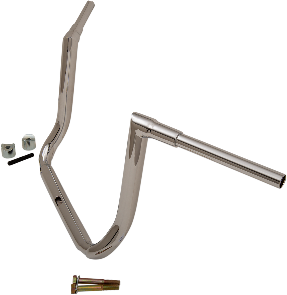 LA CHOPPERS Chrome 14" Grande Twin Peaks Handlebar for FLHT 1-1/2" Grande Twin Peaks Touring Handlebar - Team Dream Rides