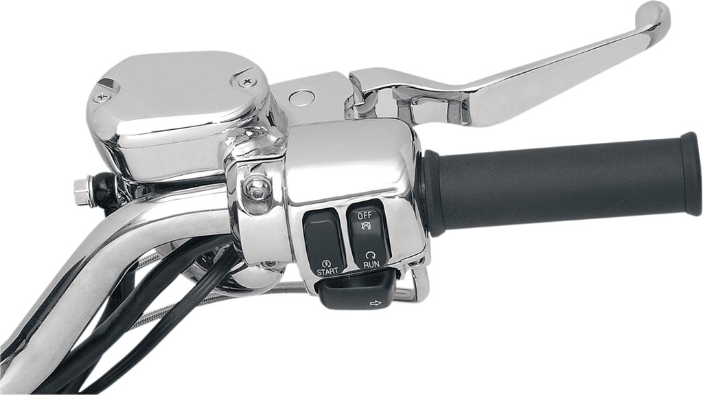 DRAG SPECIALTIES 1/2" Master Cylinder Handlebar Controls for Standard '07 - '13 XL Handlebar Control Kit — Mechanical - Team Dream Rides