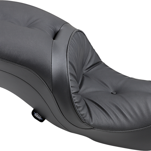 DRAG SPECIALTIES SEATS Touring Seat - Pillow - FL '09+ Backrest Compatible 2-Up Leather Touring Seat — Pillow - Team Dream Rides