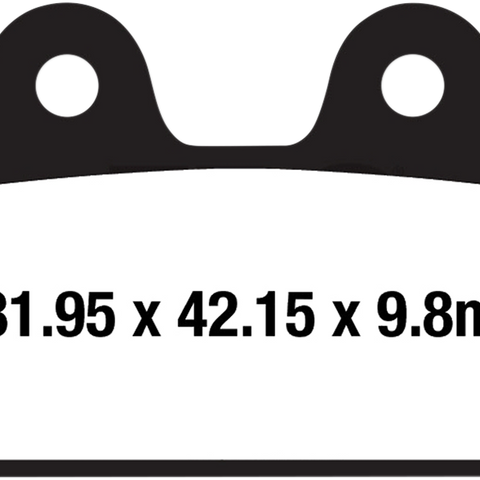 EBC HH Brake Pads - FA710HH Sintered Metal Harley/Buell  Brake Pad - Team Dream Rides