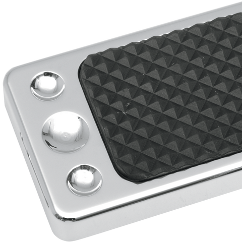 DRAG SPECIALTIES Chrome Brake Pedal Pad - '84-'10 Softail Brake Pedal Cover - Team Dream Rides