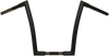 TODD'S CYCLE Flat Black 1-1/4" Strip Handlebar With 14" Rise 1-1/4" Strip Handlebar - Team Dream Rides