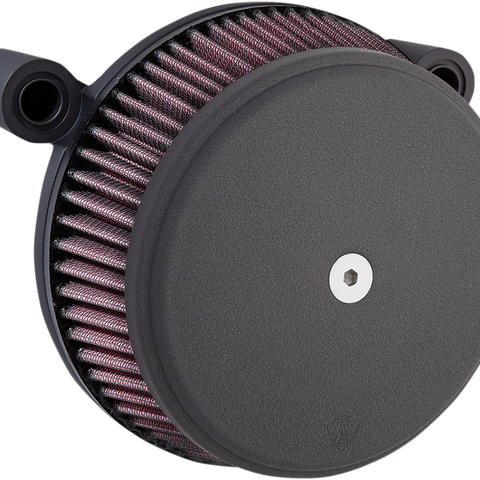 ARLEN NESS Synthetic Steel Sucker1 Smooth 99-17Twin Cam Black Big Sucker™ Stage I Air Filter Kit with Synthetic Filter — Smooth - Team Dream Rides