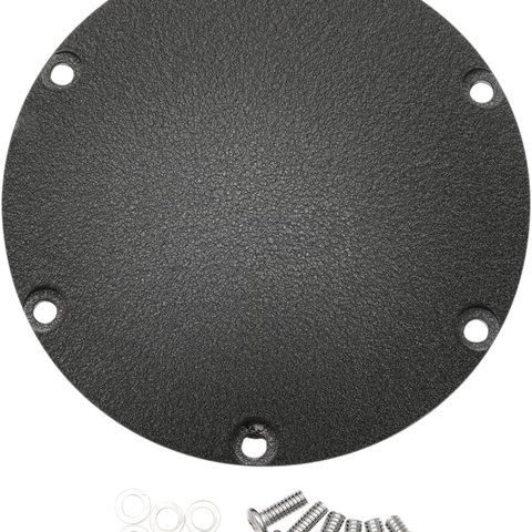 DRAG SPECIALTIES Wrinkle Black Derby Cover Derby Cover - Team Dream Rides