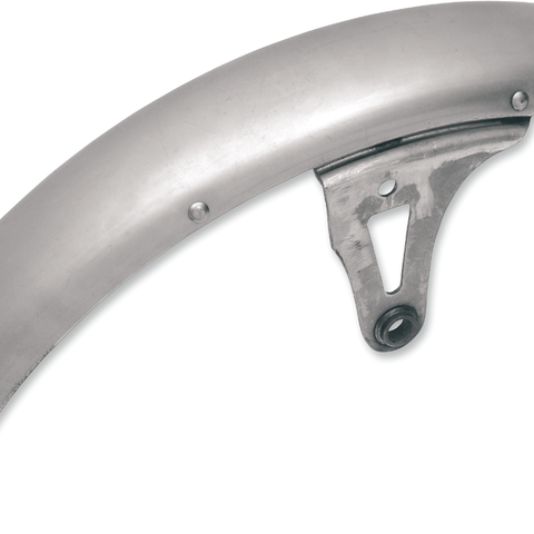 DRAG SPECIALTIES Front Fender - Raw - Steel Low-Profile Front Fender - Team Dream Rides