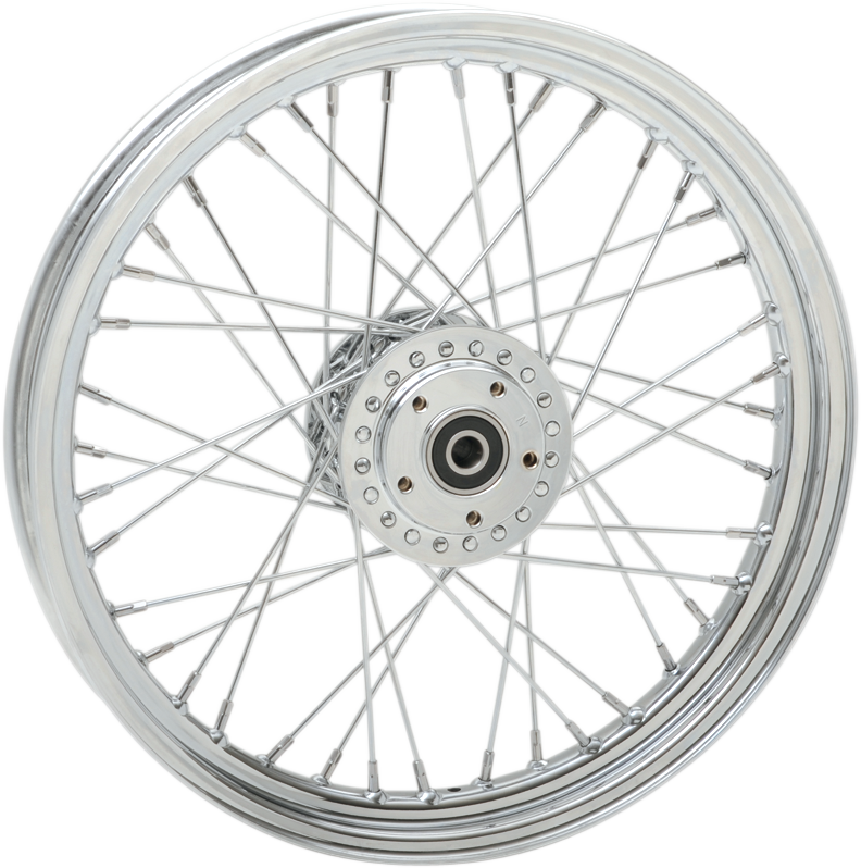 DRAG SPECIALTIES Wheel - Chrome - Front - 19 x 2.5" - 00-03 FXD Replacement Laced Wheel - Team Dream Rides