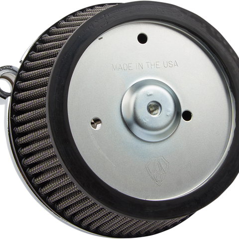 ARLEN NESS Air Cleaner Synthetic Stage-1 XL Chrome Big Sucker™ Air Filter Kit Accepts OEM Covers - Team Dream Rides