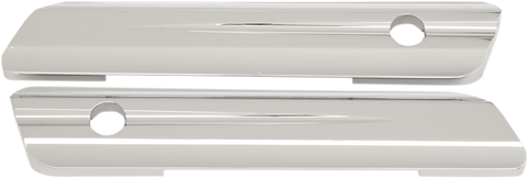 DRAG SPECIALTIES Hinge Covers - Chrome - FLT 14-19 Saddlebag Hinge Covers - Team Dream Rides