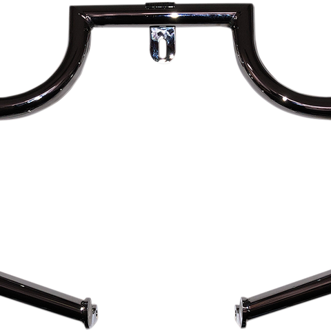 LINDBY Engine Guard Linbar - Gloss Black - Softail Linbar® Front or Rear Highway Bar - Team Dream Rides