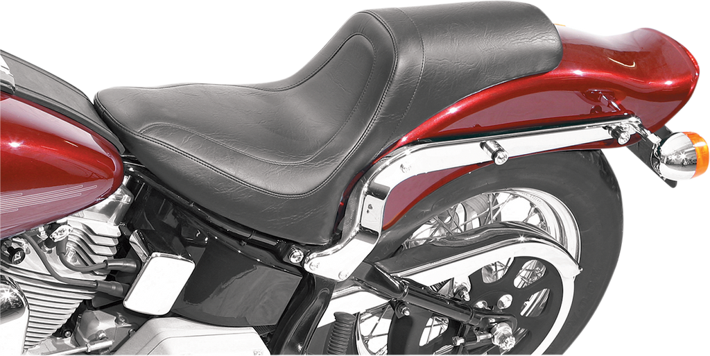 MUSTANG Fastback Seat - Softail '00-'05 Fastback 2-Up Vinyl Seat - Team Dream Rides