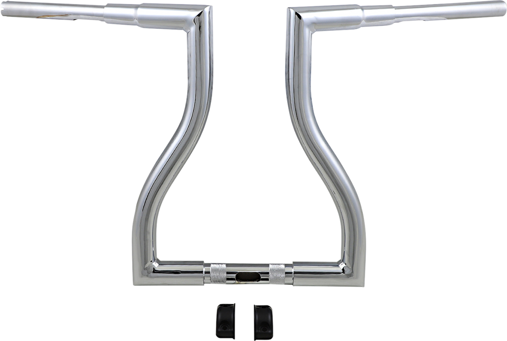 LA CHOPPERS Chrome 16" Thresher Handlebar Thresher Handlebar - Team Dream Rides