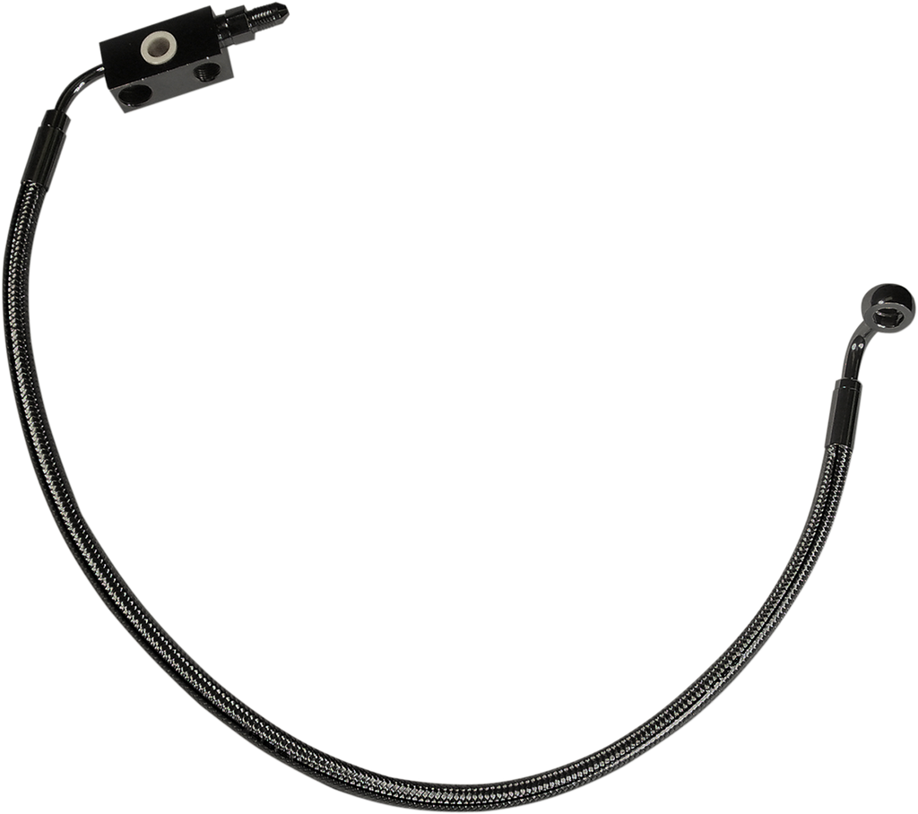 MAGNUM Brake Line - Black Pearl - Dyna Designer Series DOT ABS-Specific Lower Brake Line Kit - Team Dream Rides