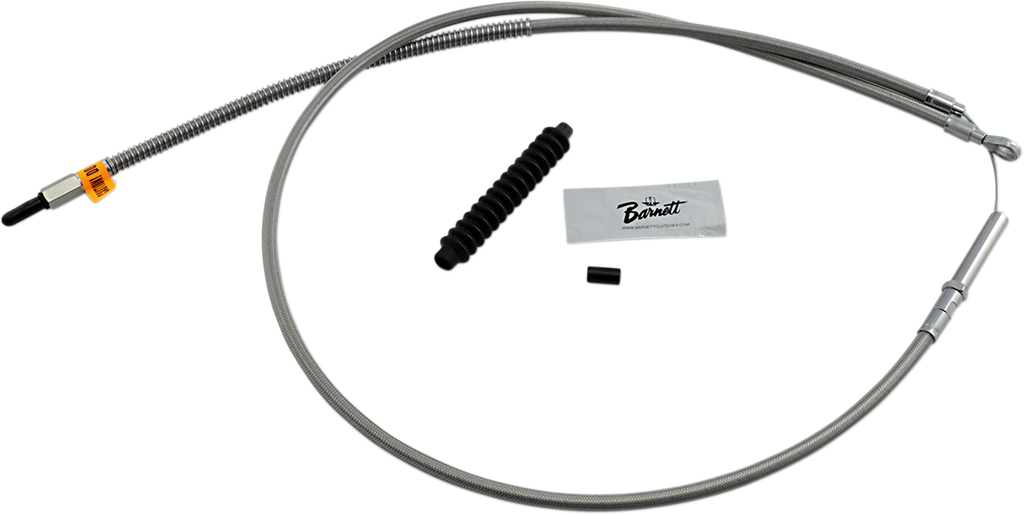 BARNETT Extended 10" Clutch Cable High-Efficiency Stainless Steel Clutch Cable for Harley-Davidson - Team Dream Rides