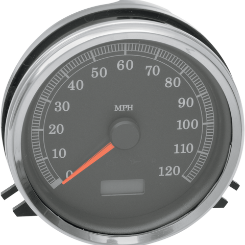 DRAG SPECIALTIES Electronic MPH Speedometer - Black Face Electronic Speedometer - Team Dream Rides